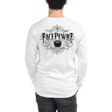 FacePewbz logo Unisex Long Sleeve Tee