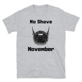 No Shave November Short-Sleeve beard T-Shirt